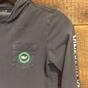 Vineyard Vines Classic Long Sleeve Hooded Shirt